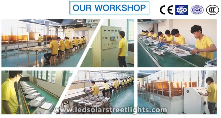 Production processof 120w led street light