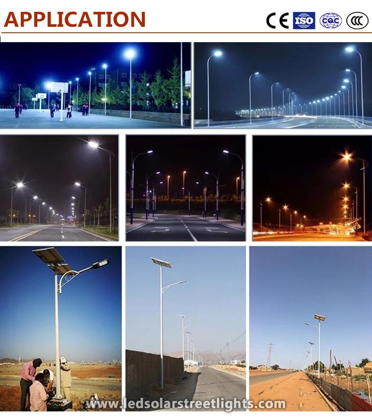 Application of Street Light Pole